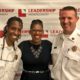 C.Marie Taylor with Montgomery County first responders during the April 2020 Leadership Montgomery Core Class Session