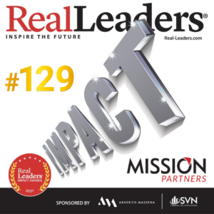 Real Leaders #129 Impact Award Badge