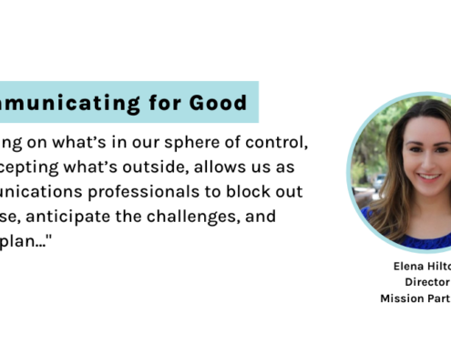 Communicating for Good with Elena Hilton