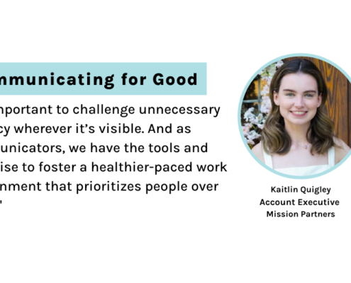 Communicating for Good with Kaitlin Quigley