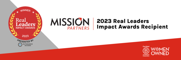Real Leaders Impact Awards recipient - Missino Partners logo
