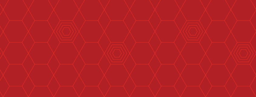 a red and honey comb background