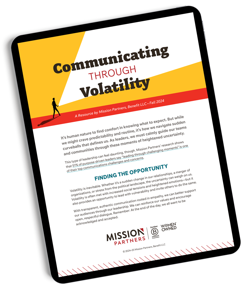 Cover image for Communicating Through Volatility Resource