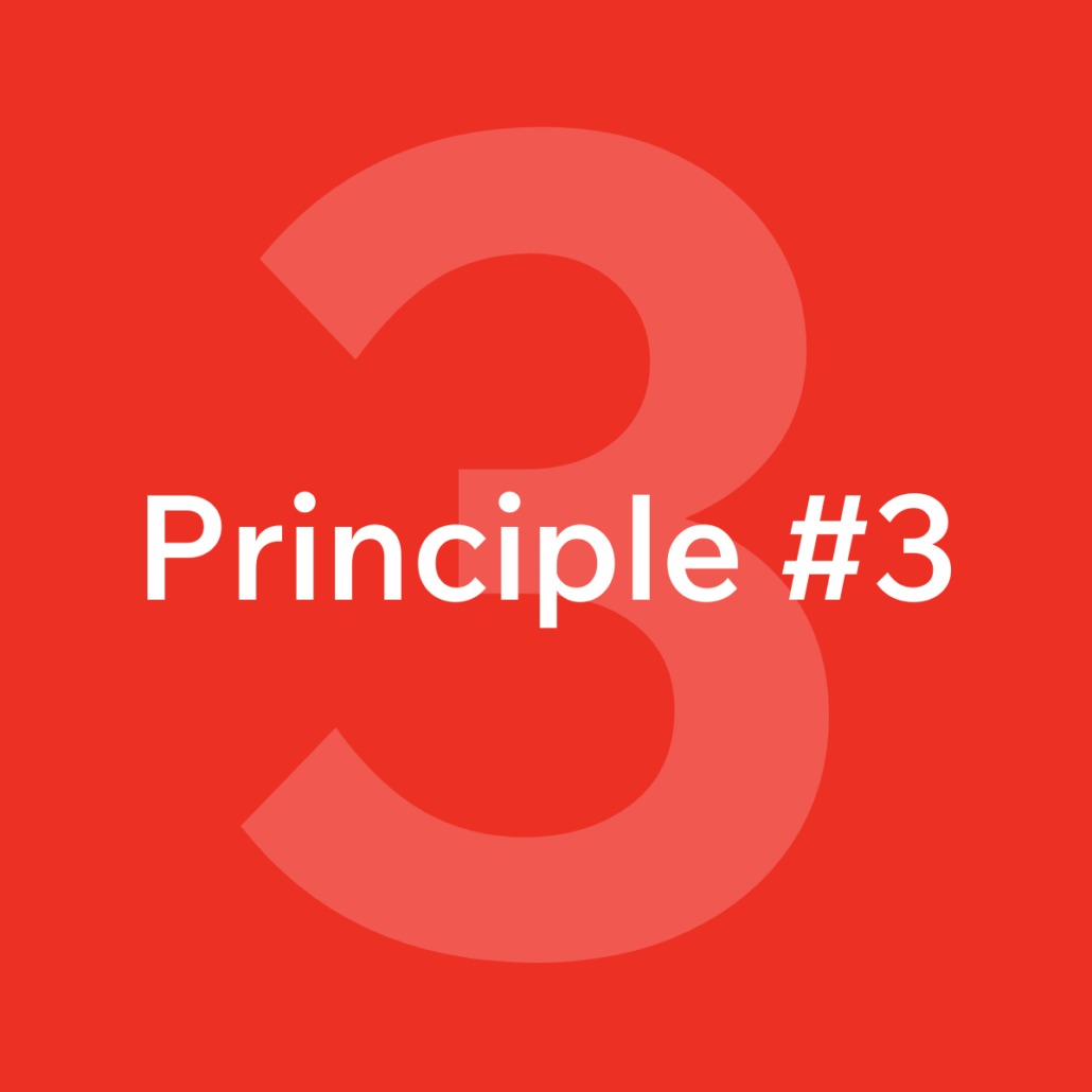 Principle #3