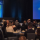 Tandem Global's Margaret O'Gorman delivering a keynote speech.